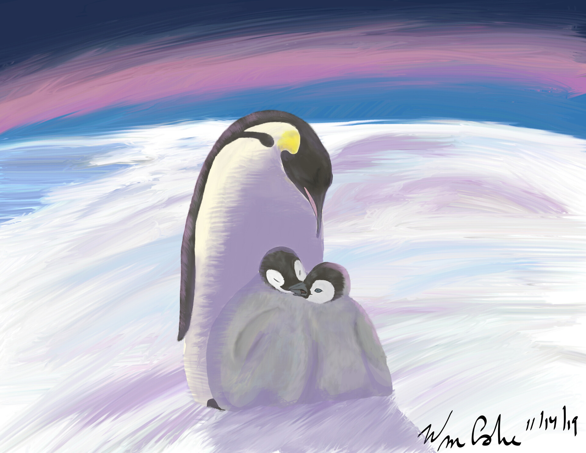 daddy-penguin